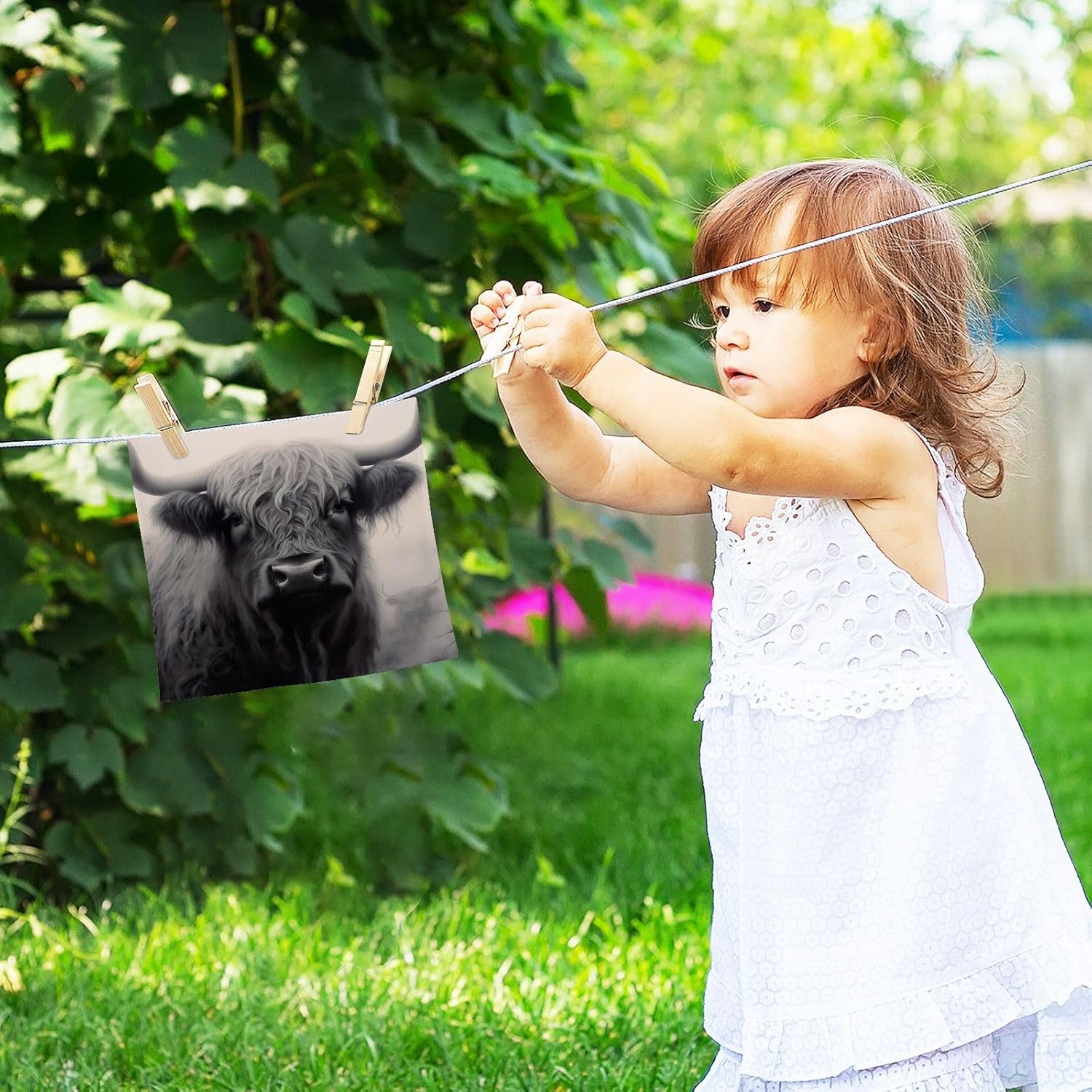 Perfect for Babies Soft Cow Washcloths for Daily Use