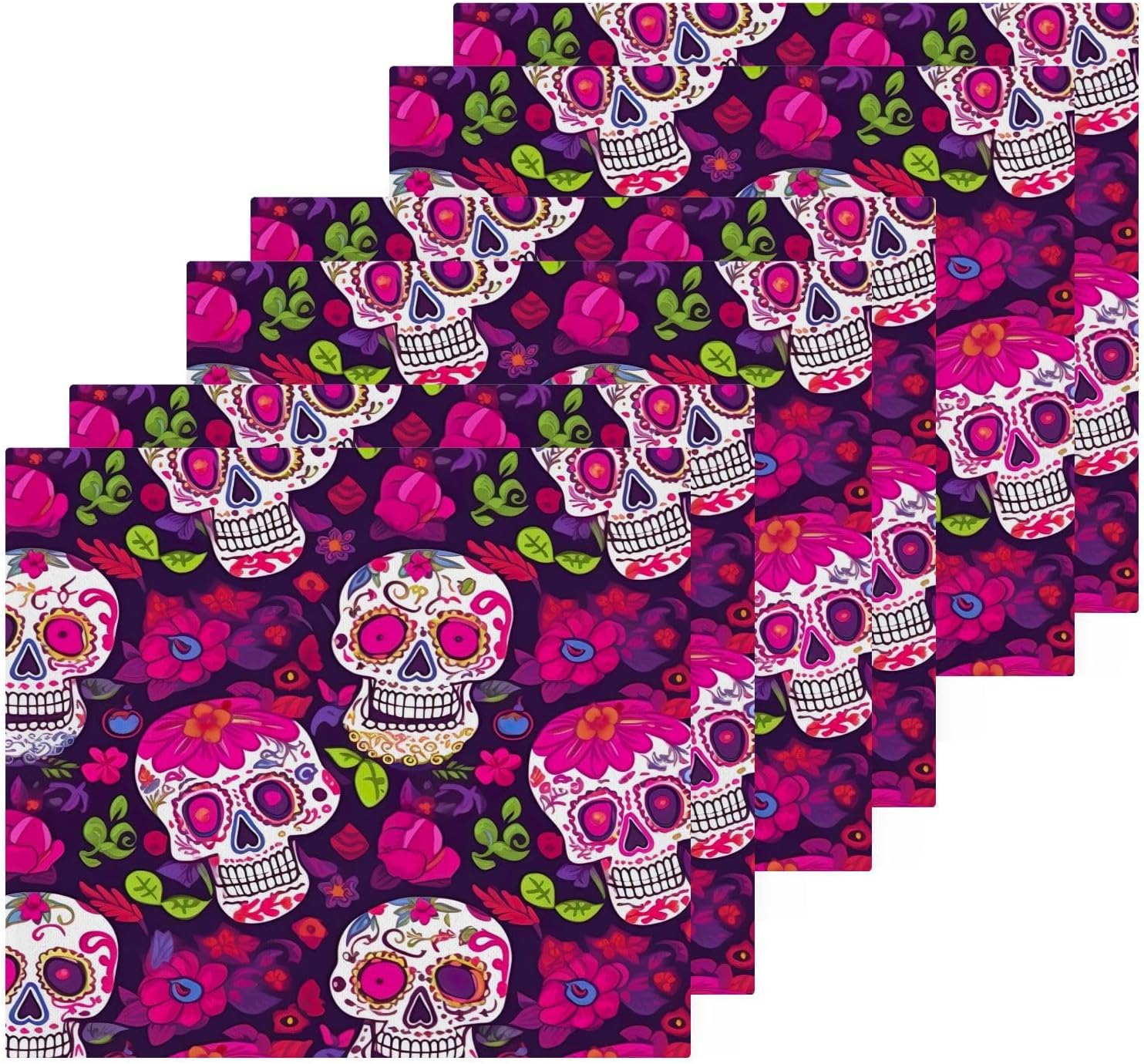 Smelly Soft Baby Skull Washcloth Set by Yettasbin