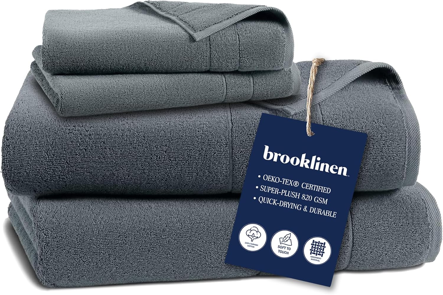 Luxurious Turkish Cotton Bath Sheet Set
