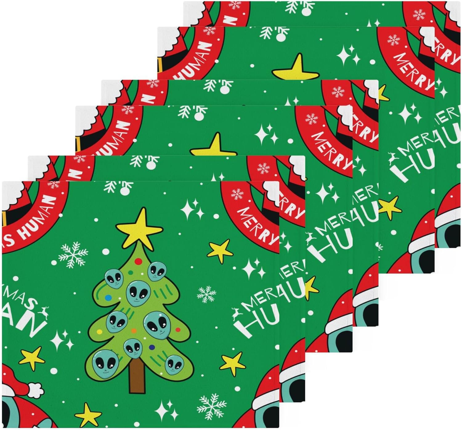 Xigua Christmas Santa Washcloth Set