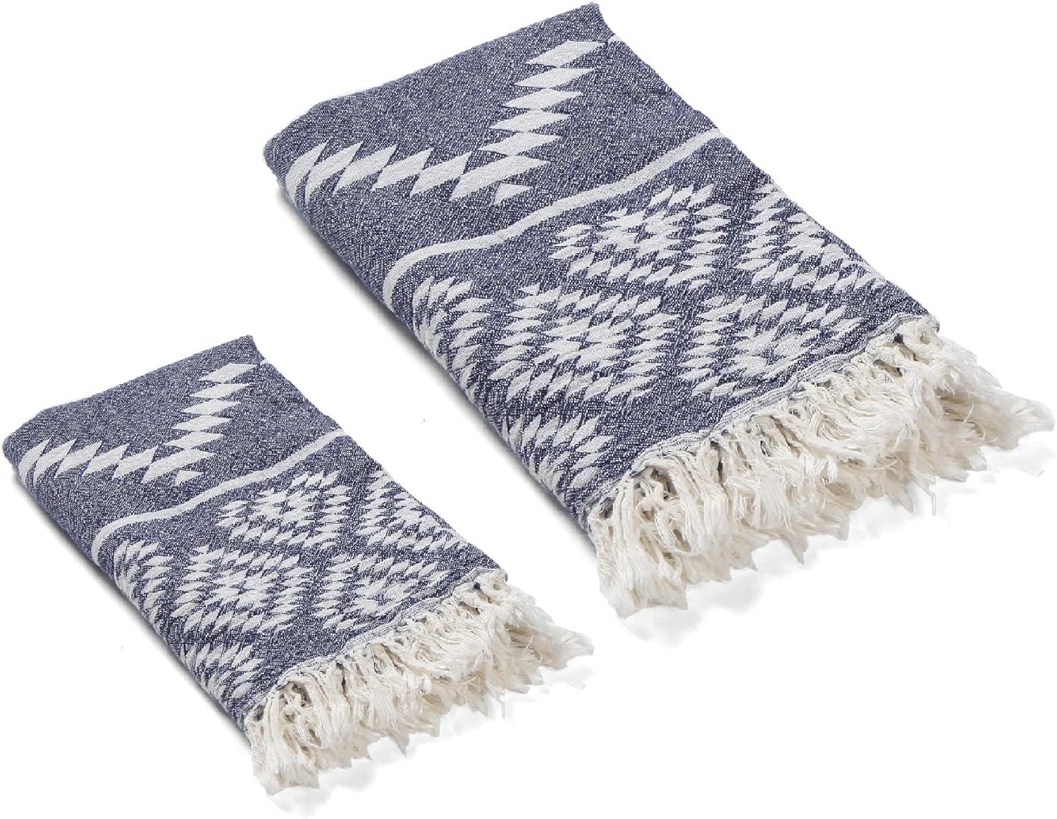 Sleek Soft Aztec Turkish Towel Set