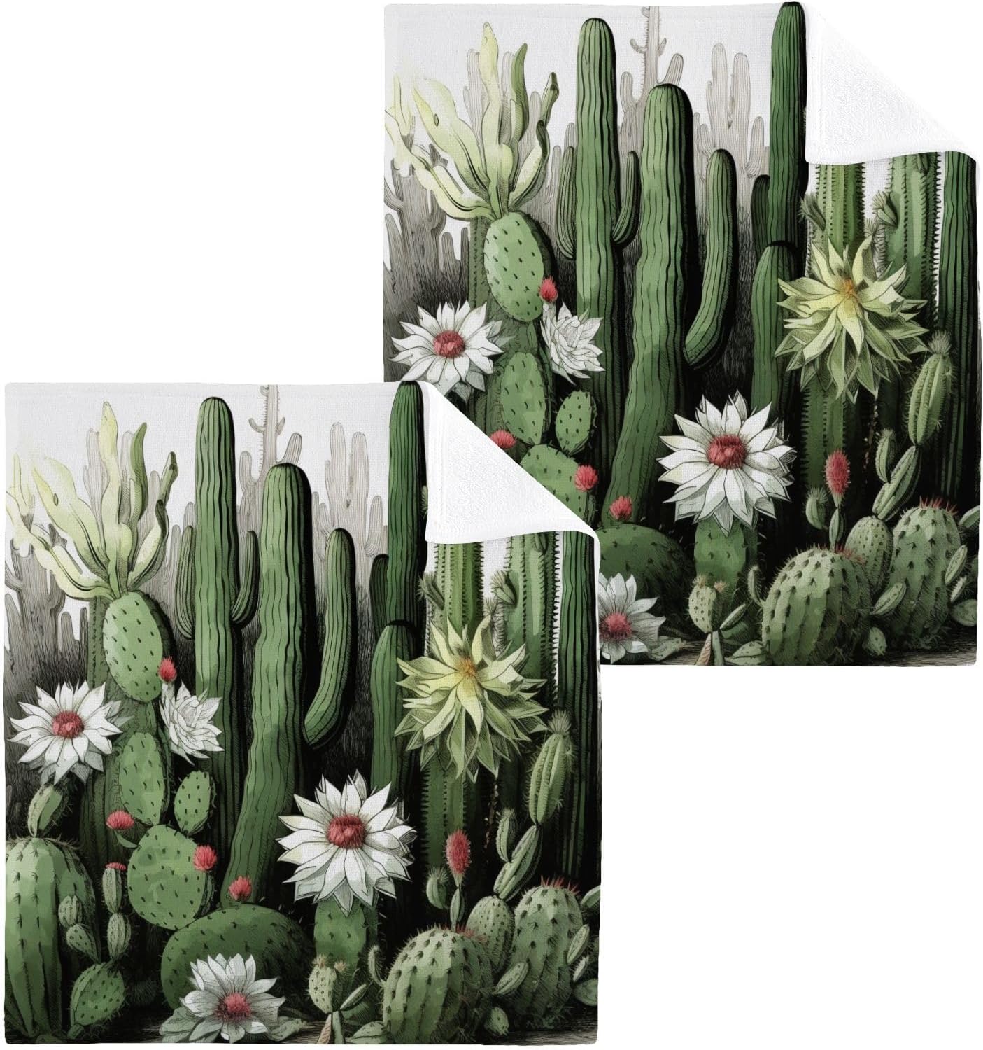 Soft Reusable Washcloths for Face Bath 12x12 inch Multi-Use