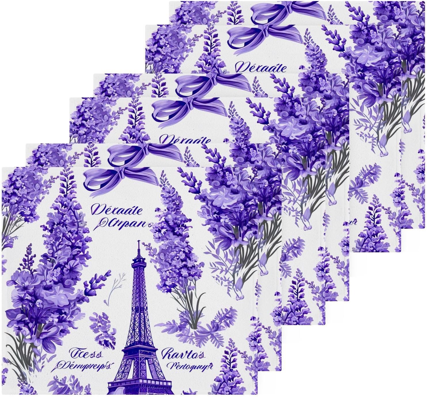 Lavender Washcloth 2-Pack Soft Absorbent Reusable Perfect Size