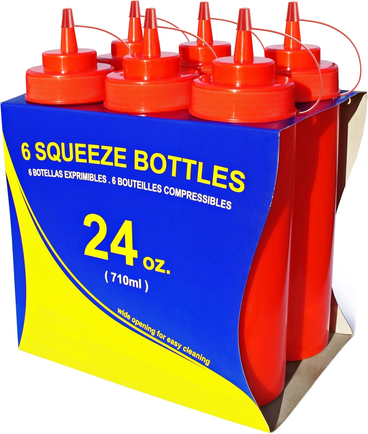 New Star Foodservice Squeeze Bottles Reliable Kitchen Essentials