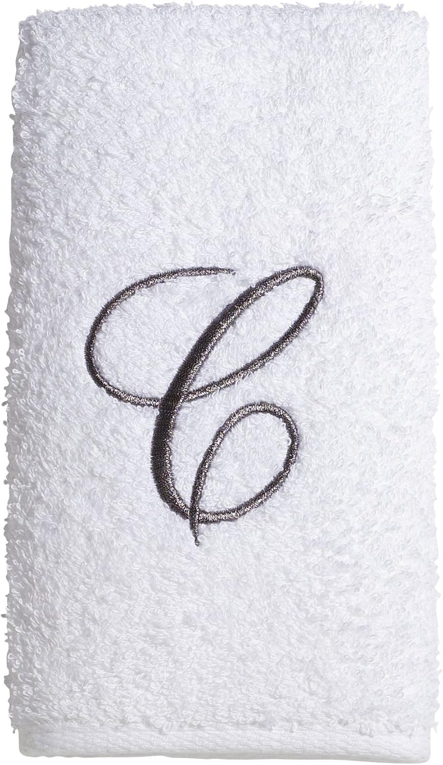 Avanti Script 3PC Egyptian Cotton Towel Set