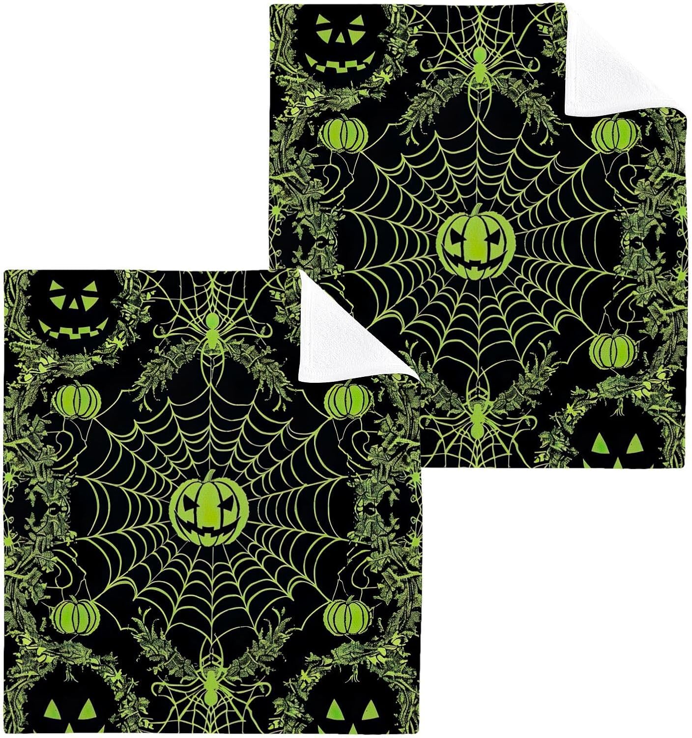 Halloween pumpkin washcloths 2 pack SoftReusableReusableReusableReusableReusableReusableReusableReusableReusable