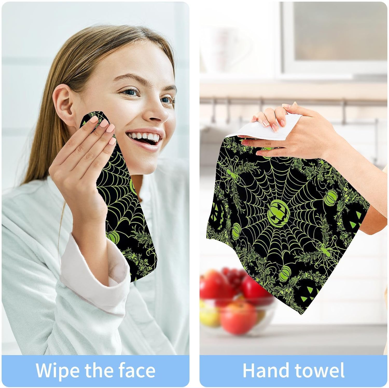 Halloween pumpkin washcloths 2 pack SoftReusableReusableReusableReusableReusableReusableReusableReusableReusable
