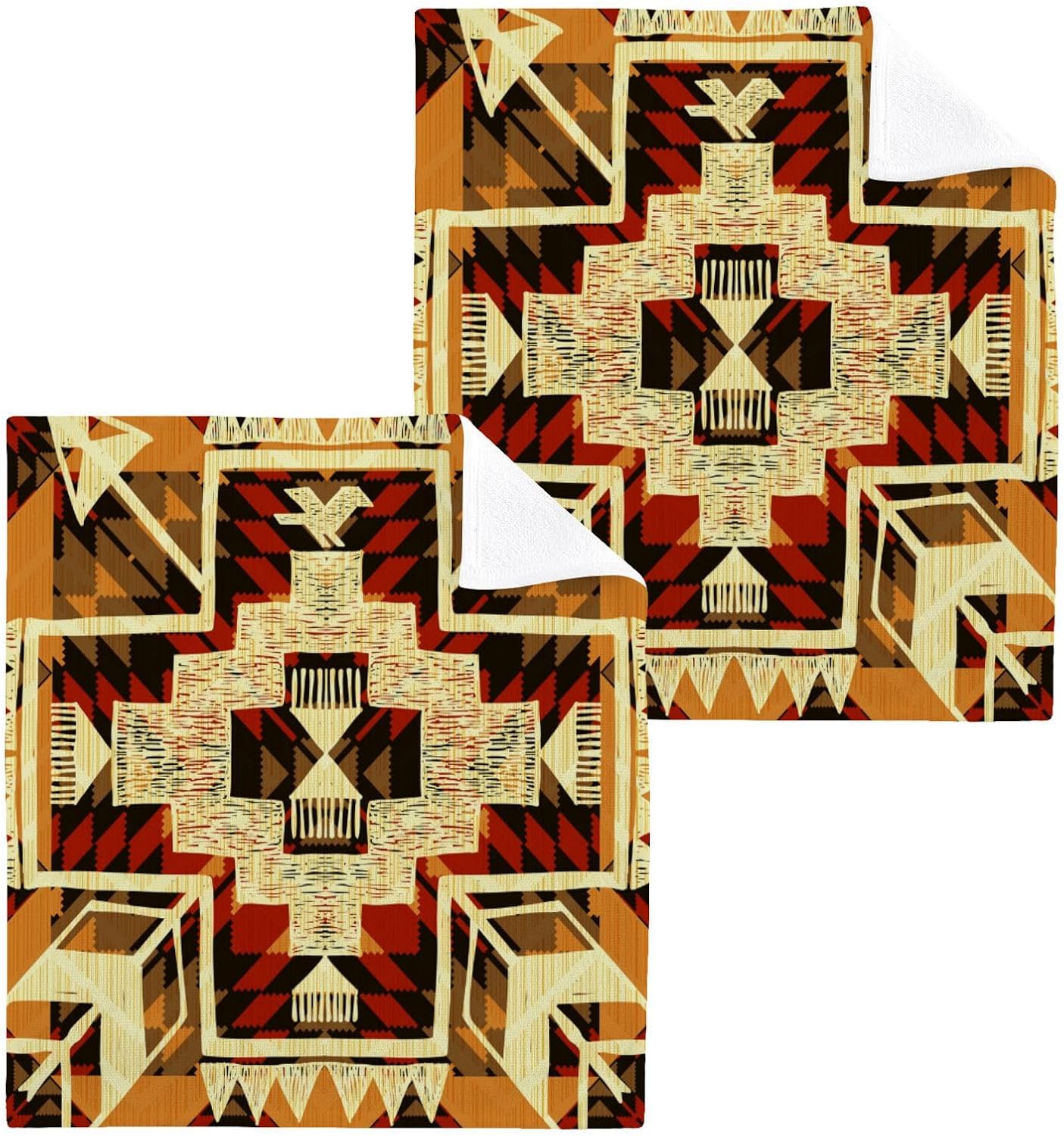 Natural Stylish Washcloth Set