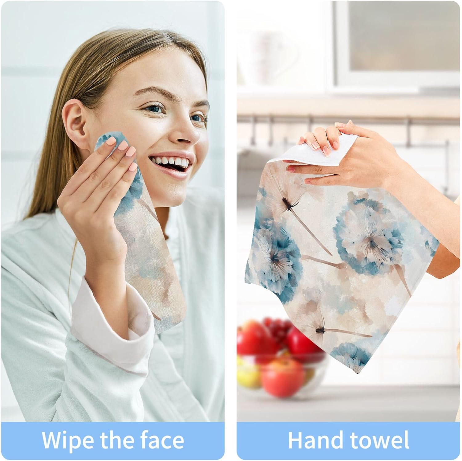 Xigua Dandelions Washcloth Set