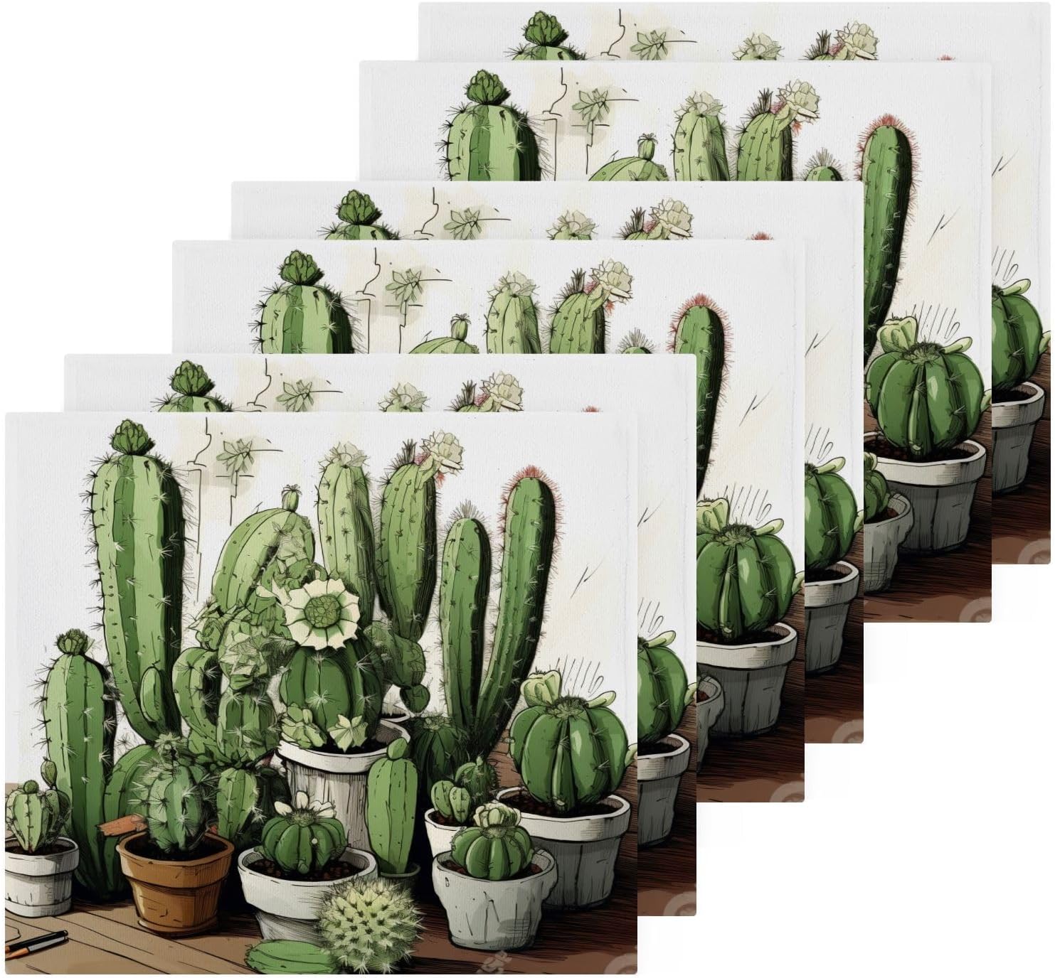 Cactus Washcloth 2-Pack