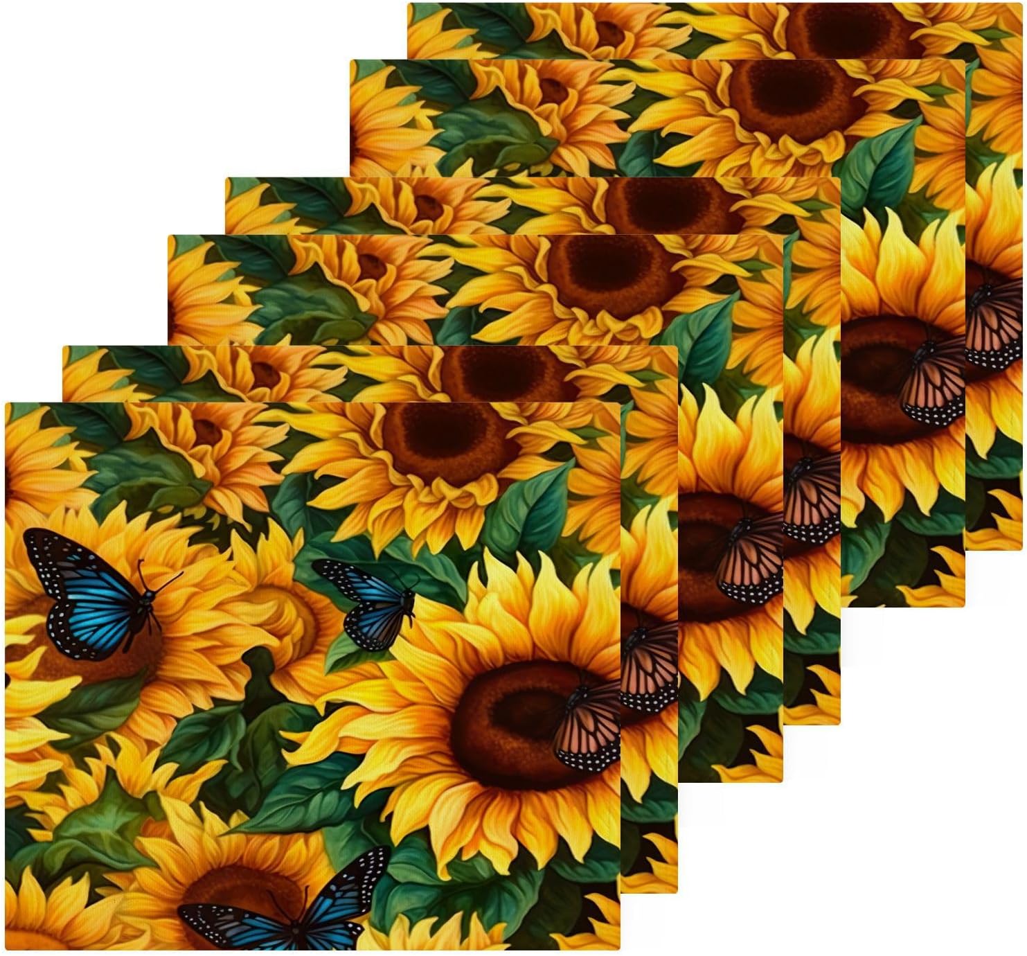 Sunflower Soft Washcloths