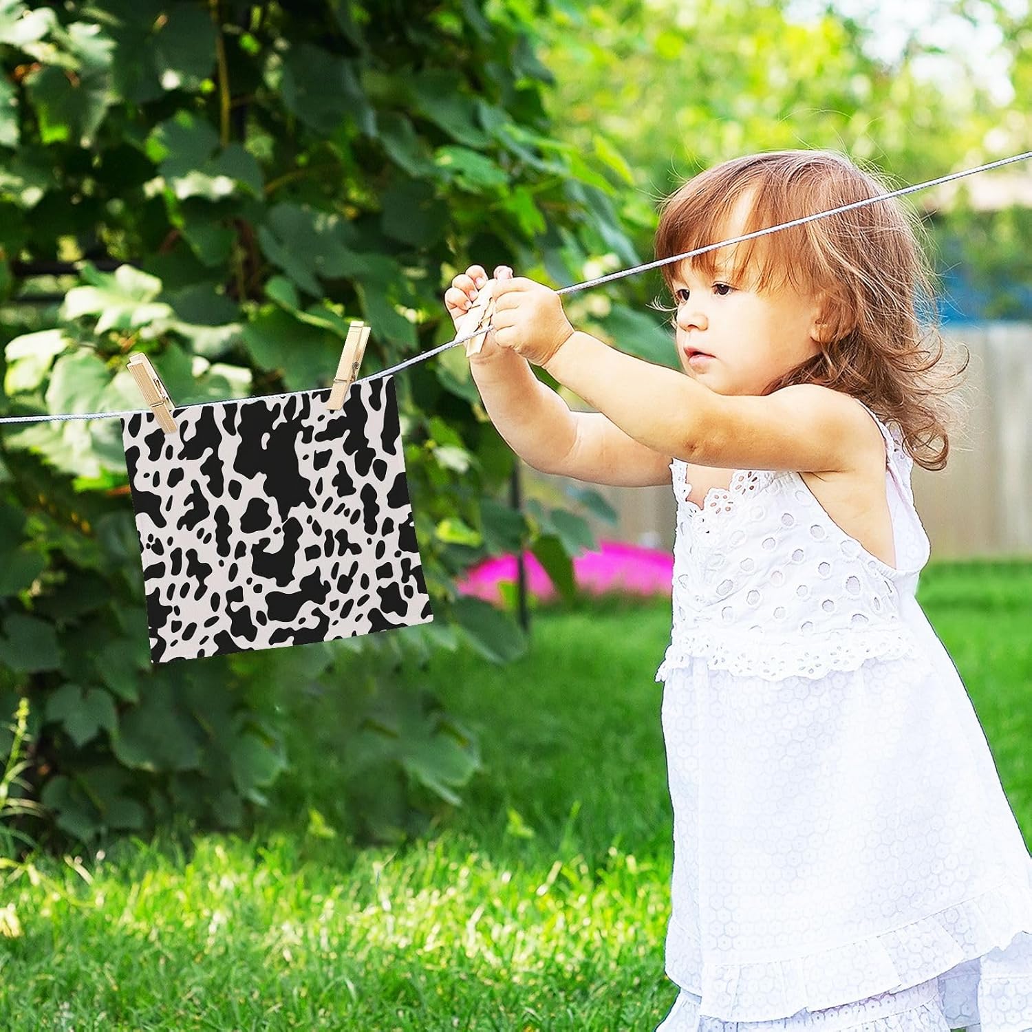 Cool Cow Print Washcloths 2 Pack