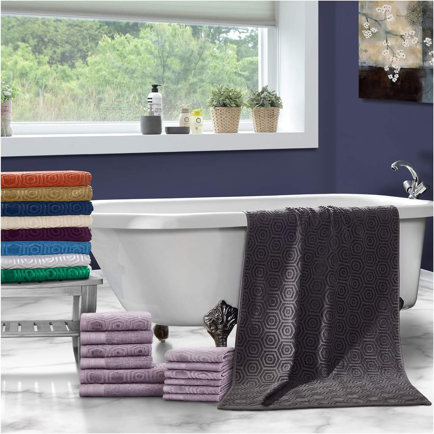 10-Piece Bath Towel Set
