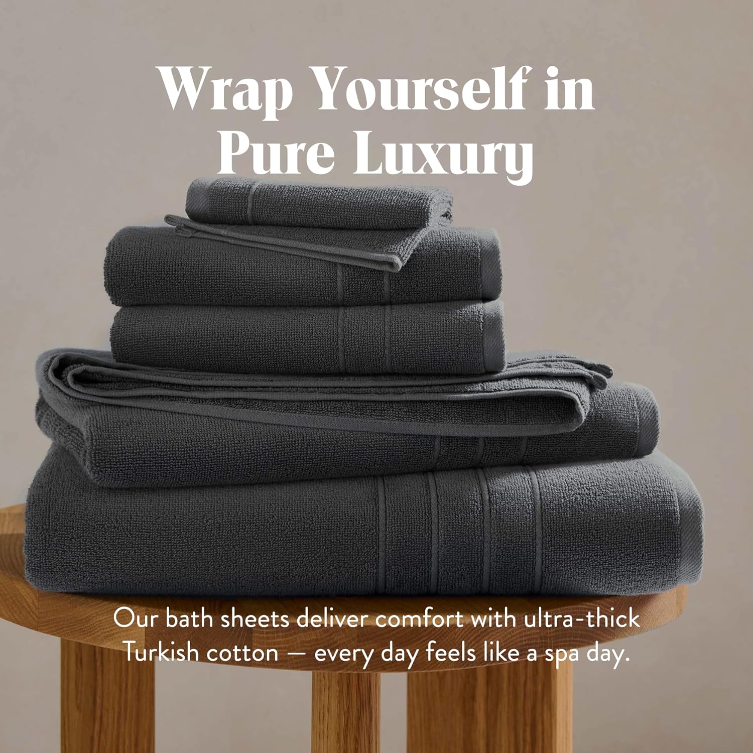 Luxurious Turkish Cotton Bath Sheet Set