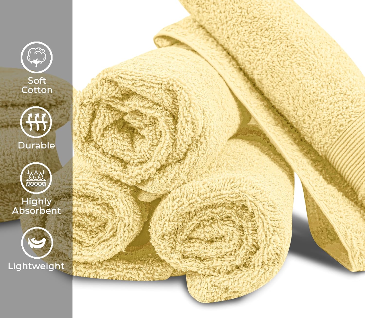 Softolle Premium 600 GSM Hand Towels