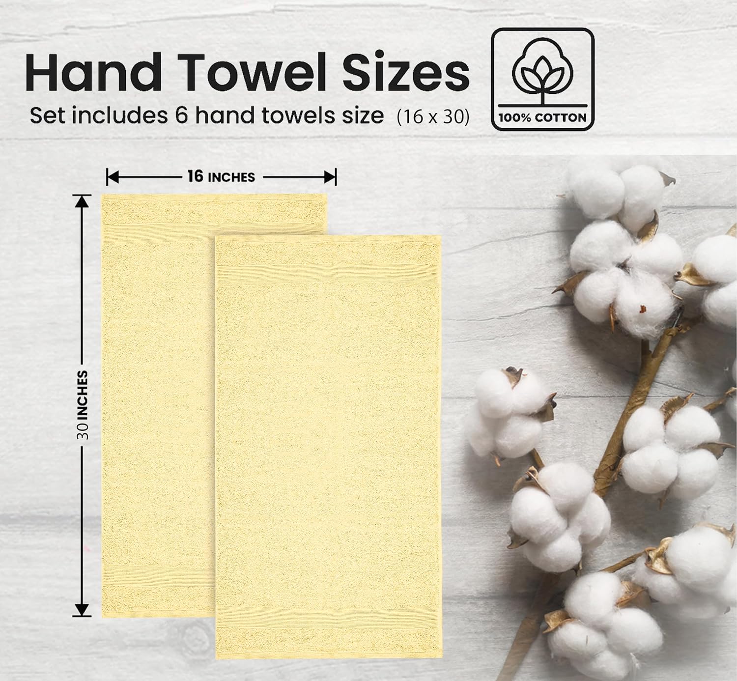 Softolle Premium 600 GSM Hand Towels