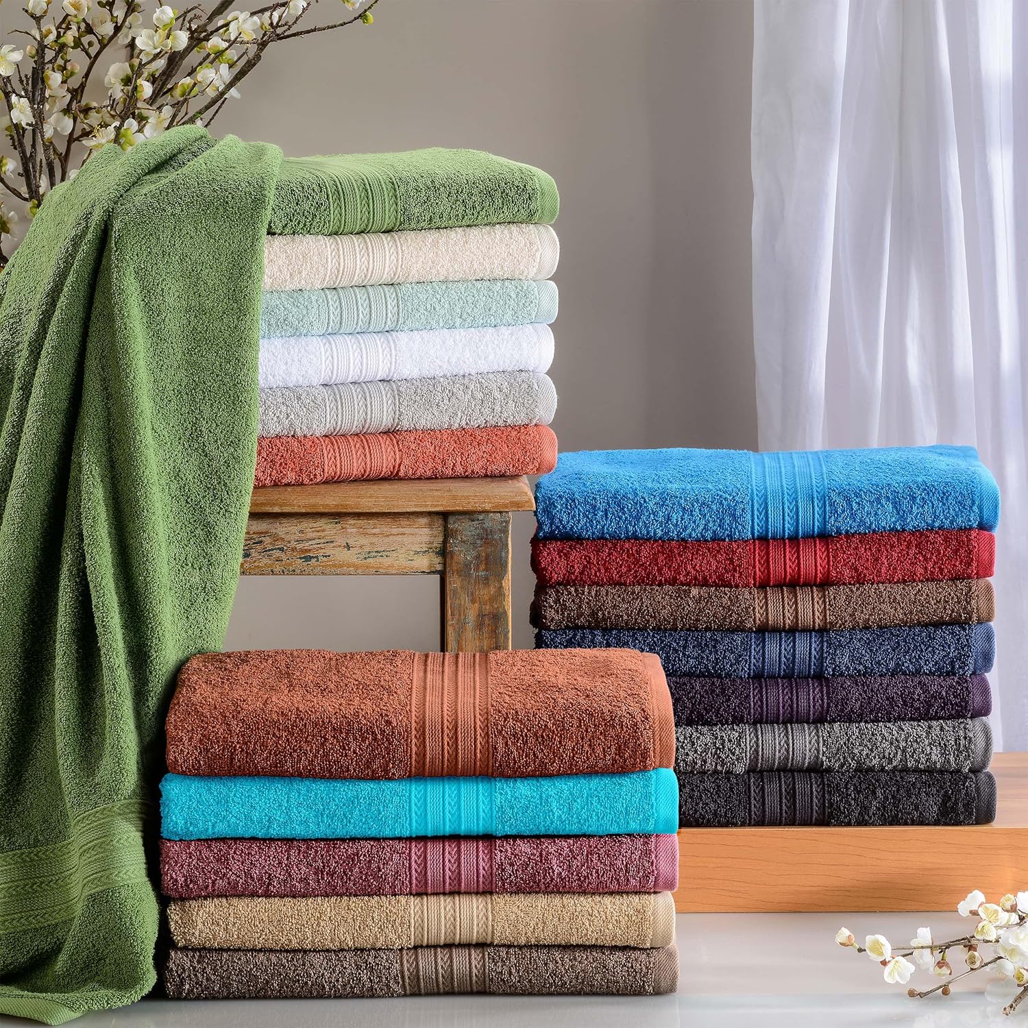 Eco-Friendly 2-Piece bath sheet set