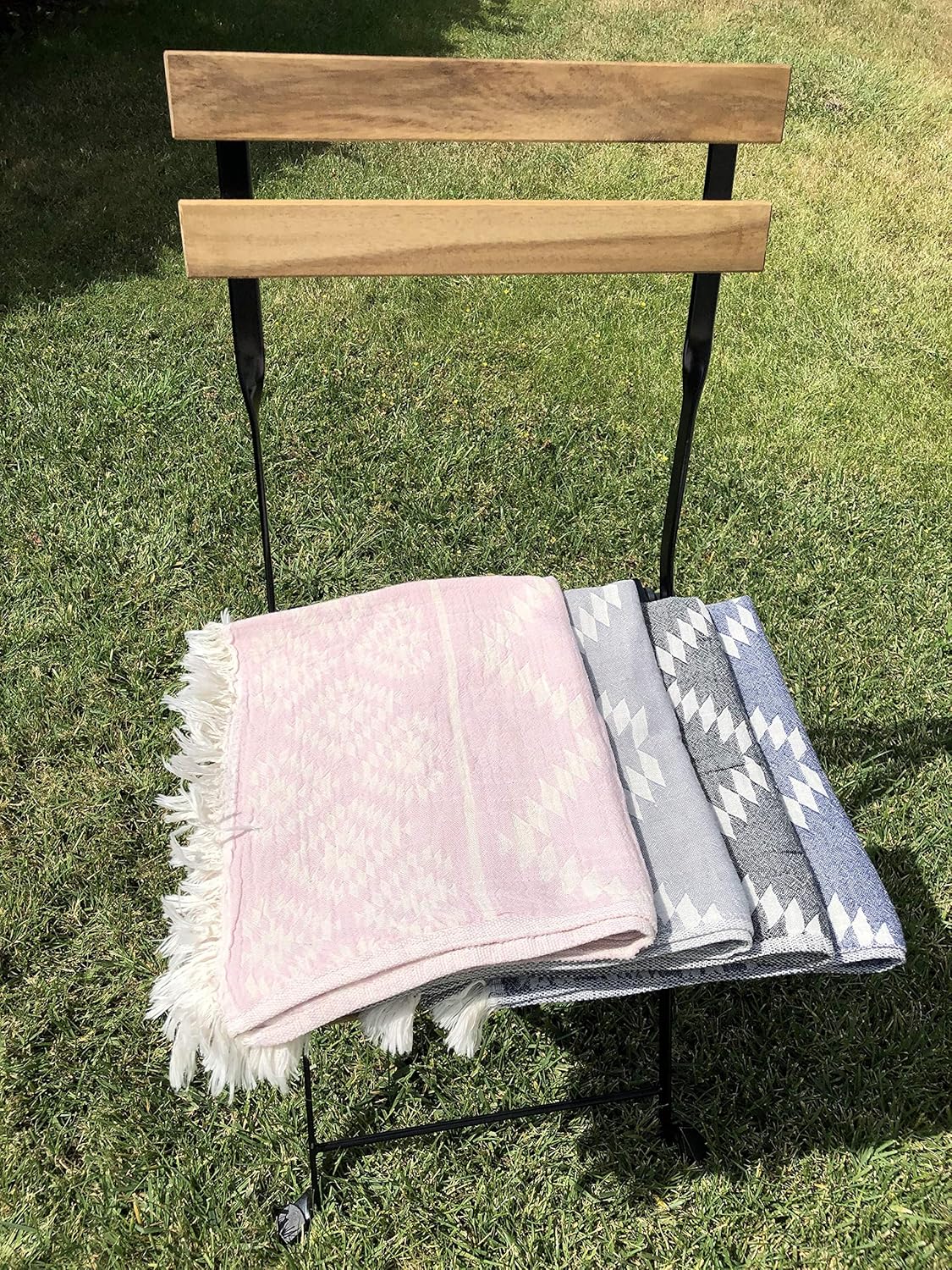 Sleek Soft Aztec Turkish Towel Set